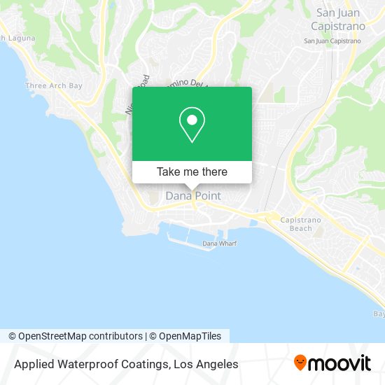 Applied Waterproof Coatings map