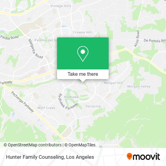 Hunter Family Counseling map