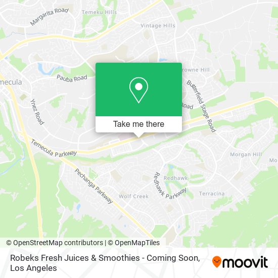 Robeks Fresh Juices & Smoothies - Coming Soon map