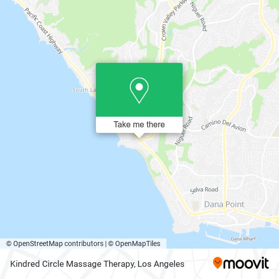 Mapa de Kindred Circle Massage Therapy