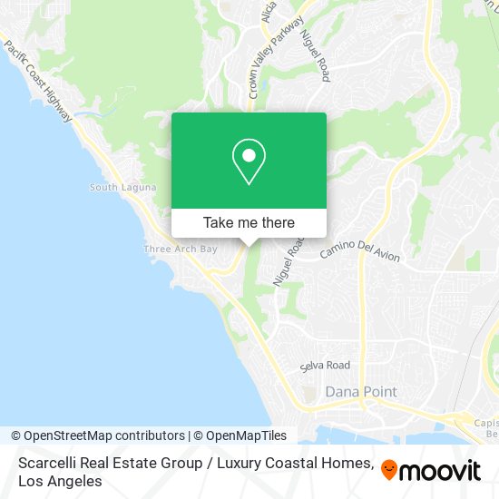 Scarcelli Real Estate Group / Luxury Coastal Homes map