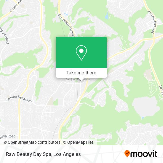 Raw Beauty Day Spa map