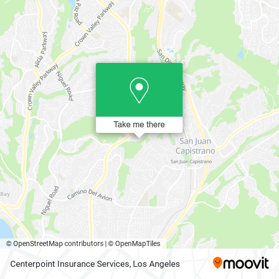 Mapa de Centerpoint Insurance Services