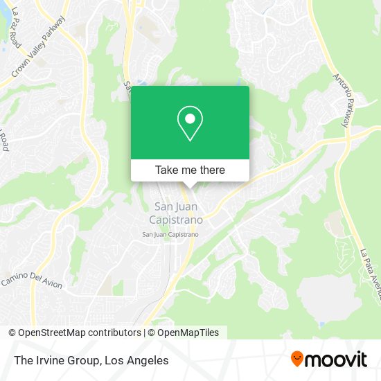 The Irvine Group map