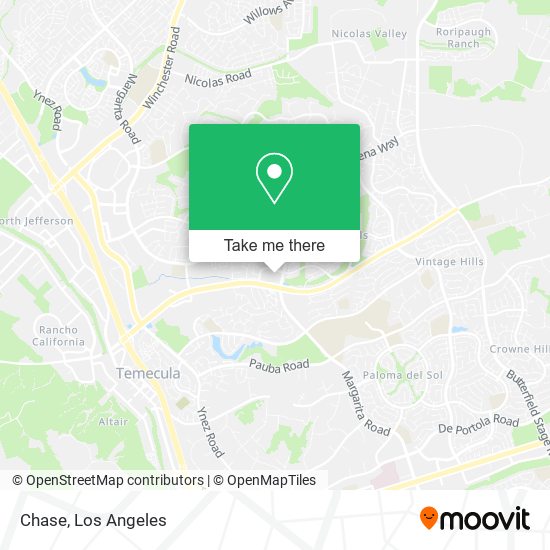 Chase map