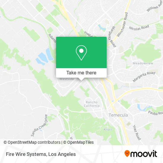 Fire Wire Systems map