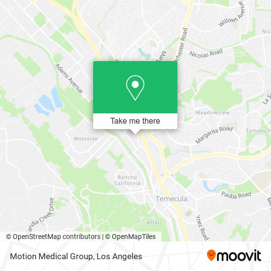 Motion Medical Group map