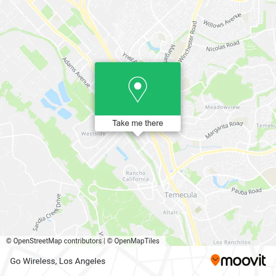 Go Wireless map