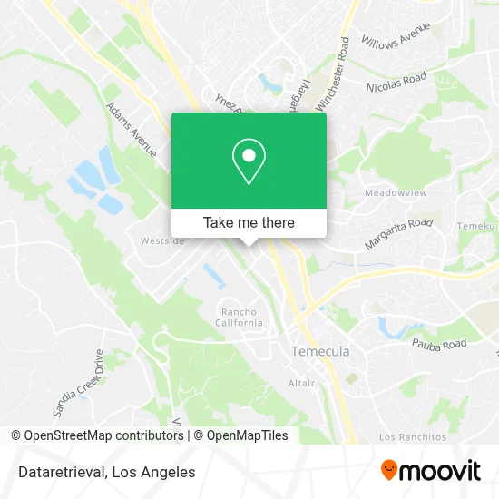 Dataretrieval map