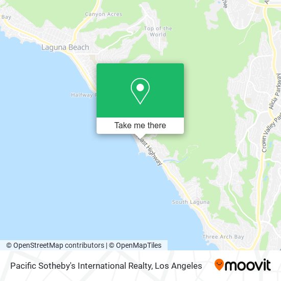 Pacific Sotheby's International Realty map