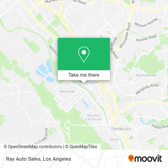 Ray Auto Sales map