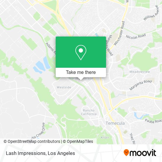 Lash Impressions map