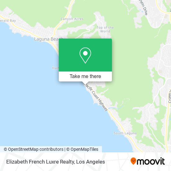 Elizabeth French Luxre Realty map