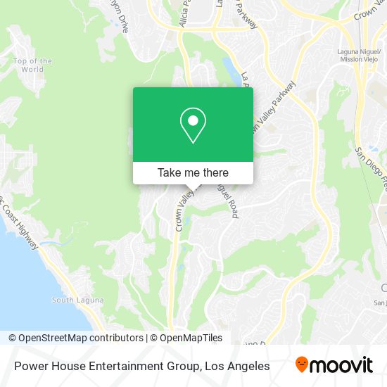 Power House Entertainment Group map