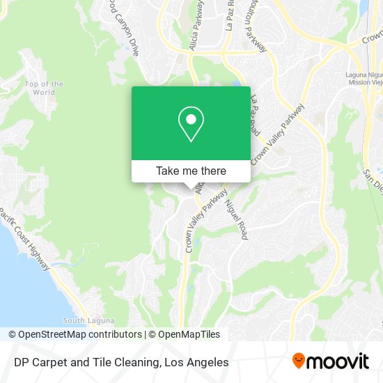 Mapa de DP Carpet and Tile Cleaning