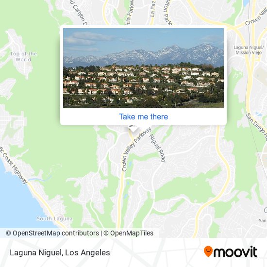 Laguna Niguel map