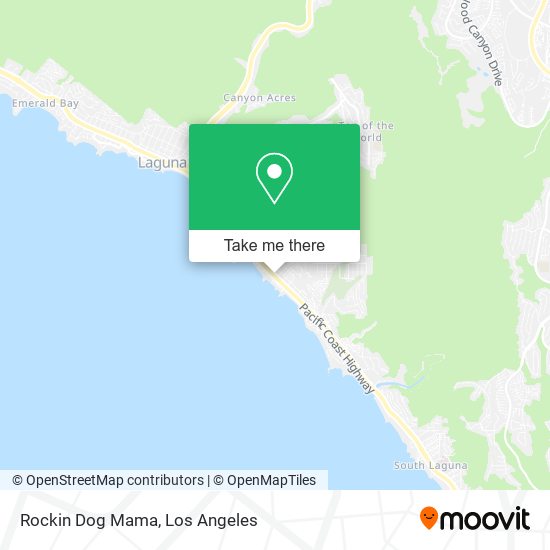 Rockin Dog Mama map