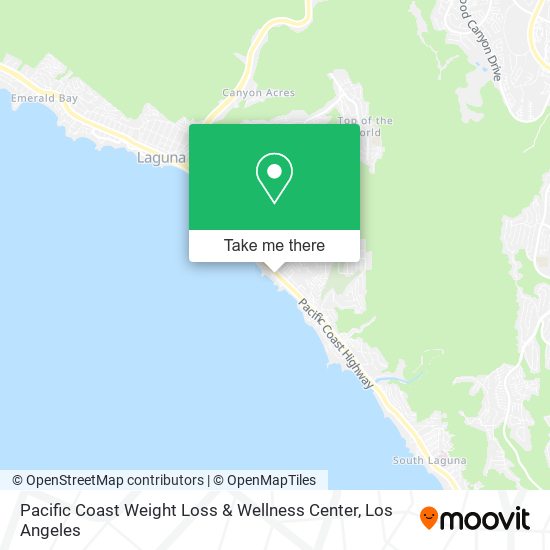 Pacific Coast Weight Loss & Wellness Center map