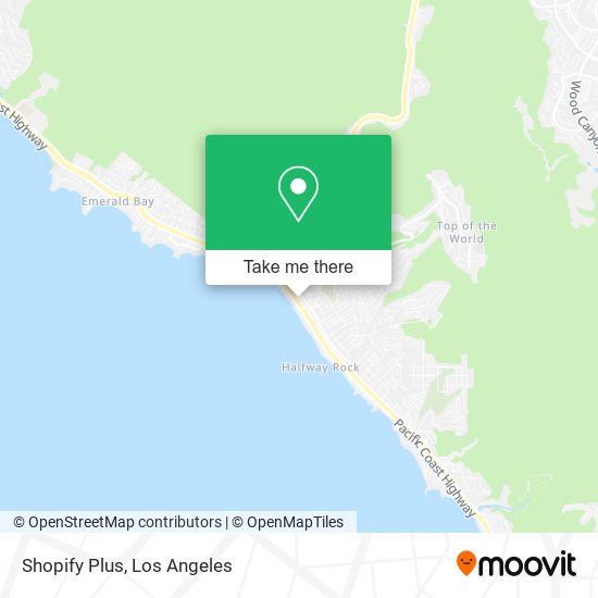 Shopify Plus map
