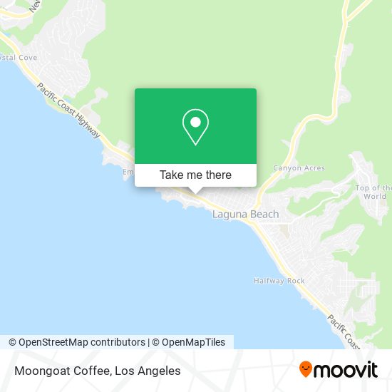 Moongoat Coffee map