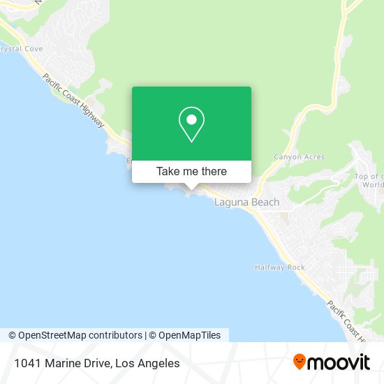 Mapa de 1041 Marine Drive