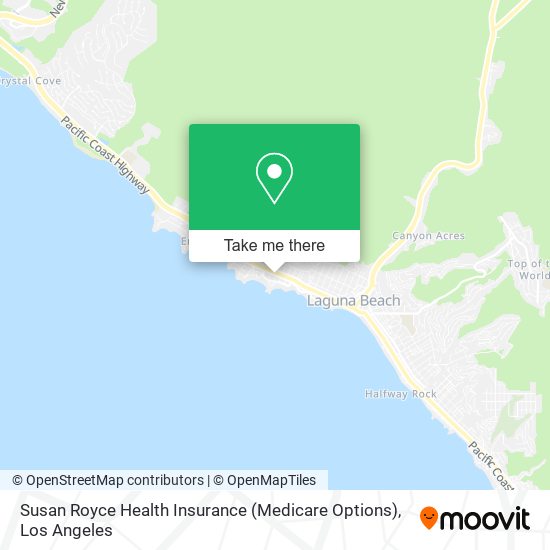 Susan Royce Health Insurance (Medicare Options) map