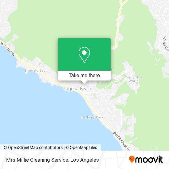 Mrs Millie Cleaning Service map