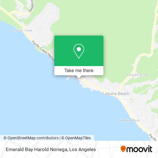 Emerald Bay Harold Noriega map