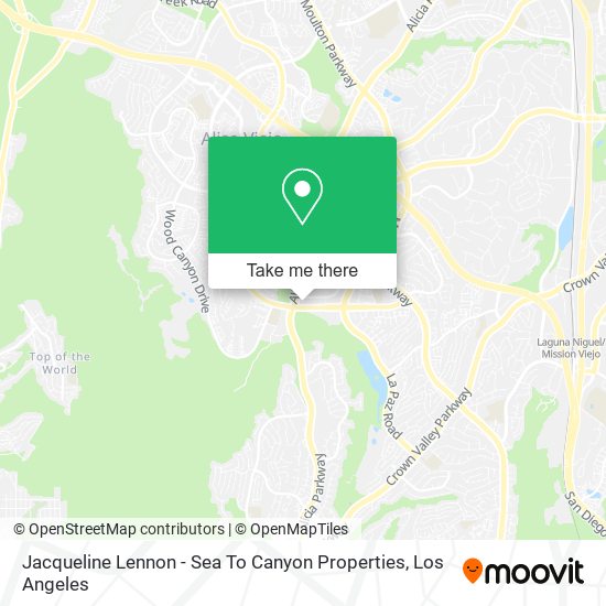 Mapa de Jacqueline Lennon - Sea To Canyon Properties