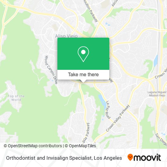 Orthodontist and Invisalign Specialist map