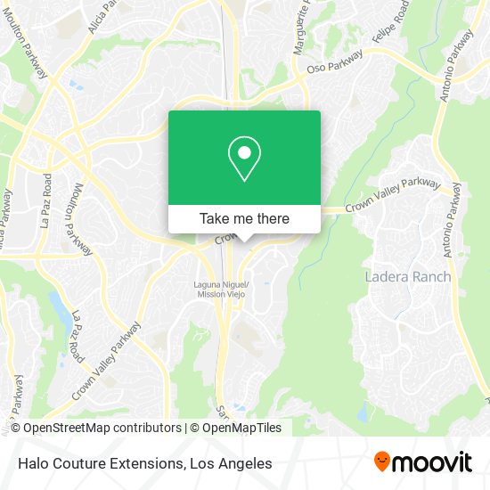 Mapa de Halo Couture Extensions