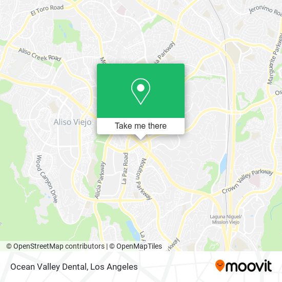 Ocean Valley Dental map