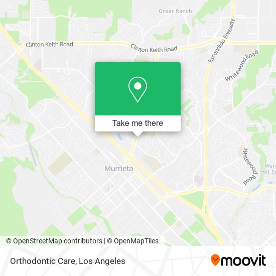 Orthodontic Care map
