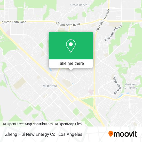 Mapa de Zheng Hui New Energy Co.