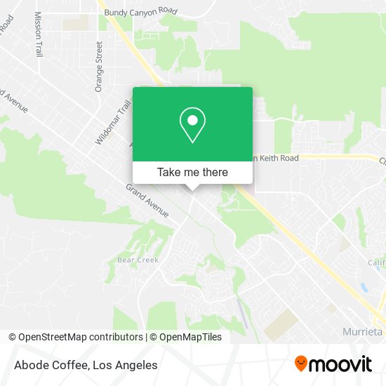 Abode Coffee map