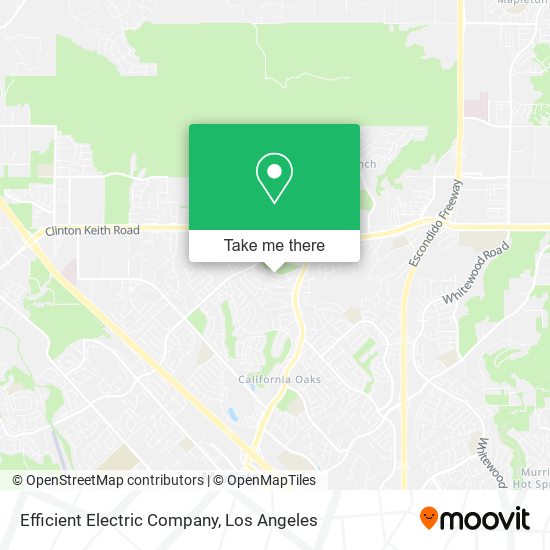 Mapa de Efficient Electric Company