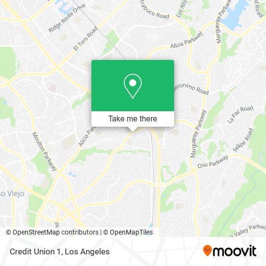 Credit Union 1 map