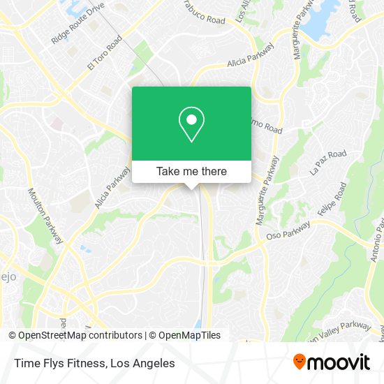 Time Flys Fitness map