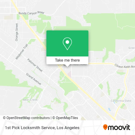 1st Pick Locksmith Service map