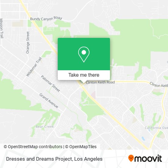 Mapa de Dresses and Dreams Project
