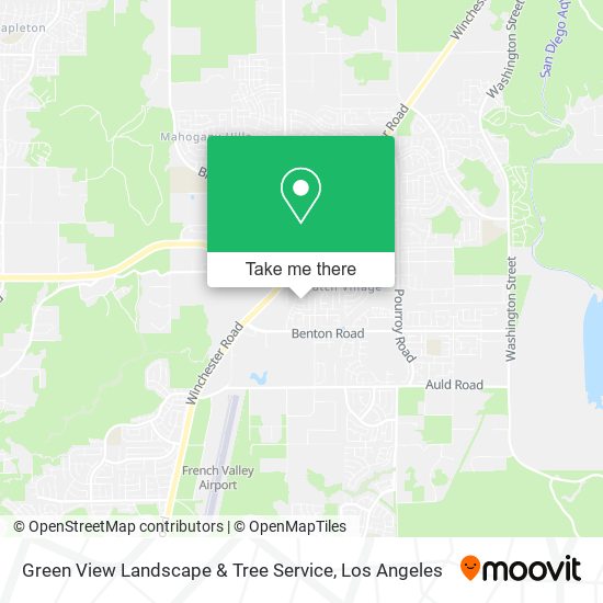 Green View Landscape & Tree Service map