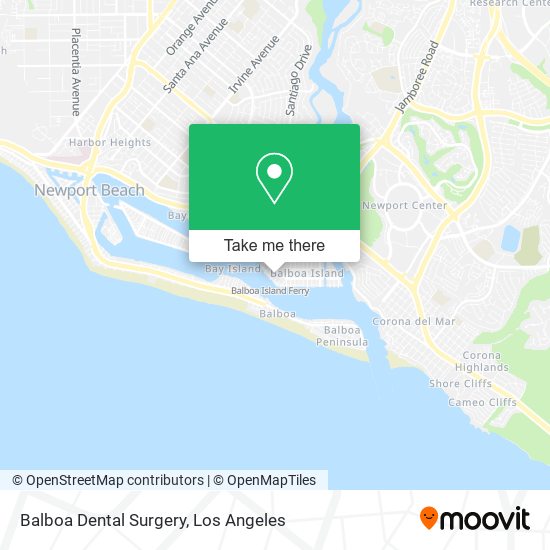 Balboa Dental Surgery map