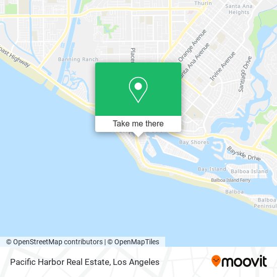 Pacific Harbor Real Estate map