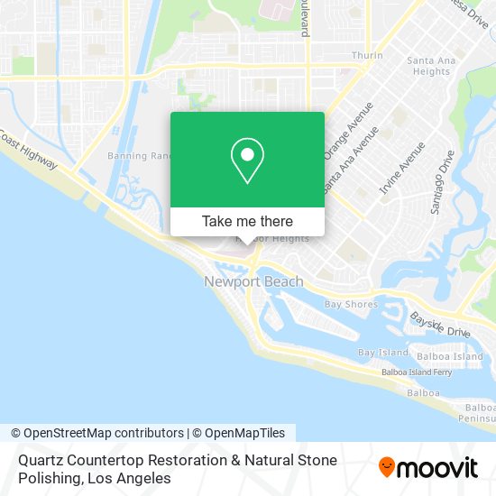 Mapa de Quartz Countertop Restoration & Natural Stone Polishing