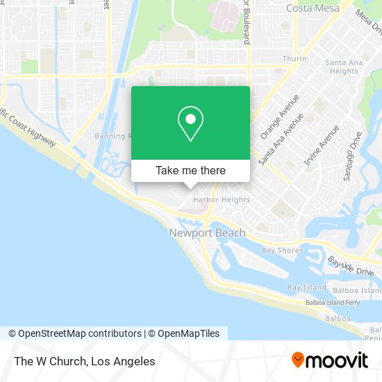 The W Church map