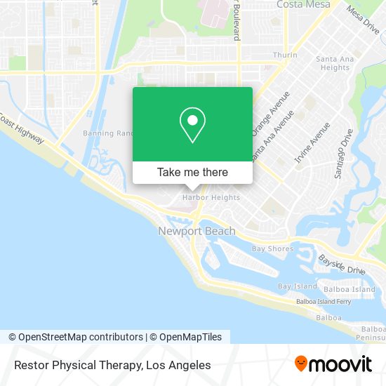 Restor Physical Therapy map