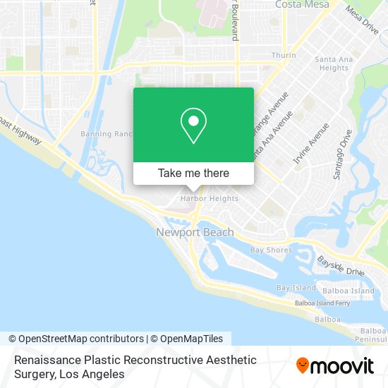 Renaissance Plastic Reconstructive Aesthetic Surgery map