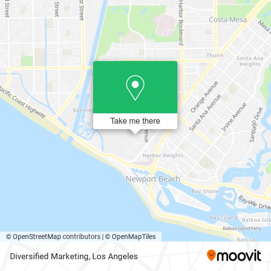 Diversified Marketing map