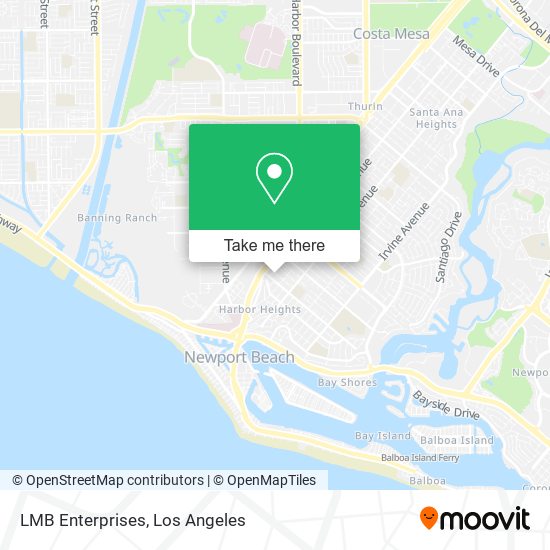 LMB Enterprises map
