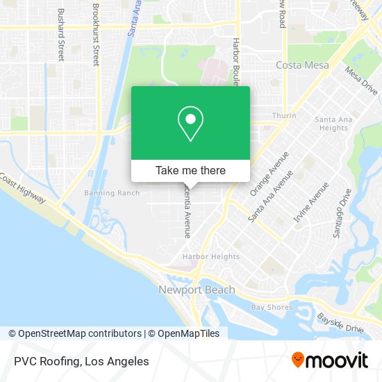 PVC Roofing map